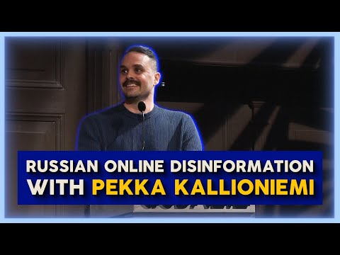 Russian online disinformation and propaganda - Pekka Kallioniemi at De Balie