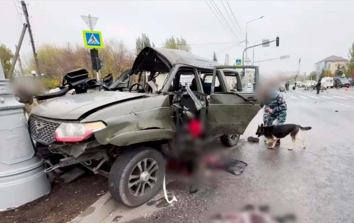 Russian major killed by car bomb in occupied Luhansk, Ukraine's intelligence claims