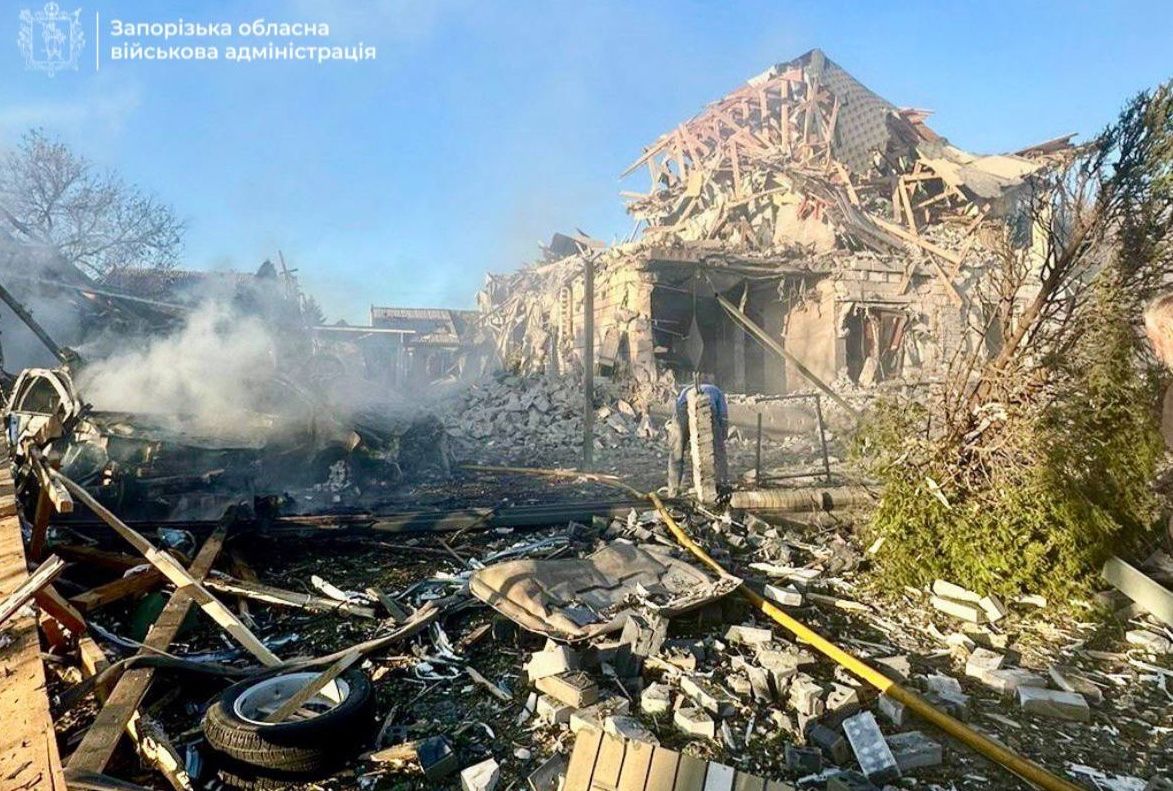 Russian airstrike against Zaporizhzhia kills 4, injures 18, damages hospital