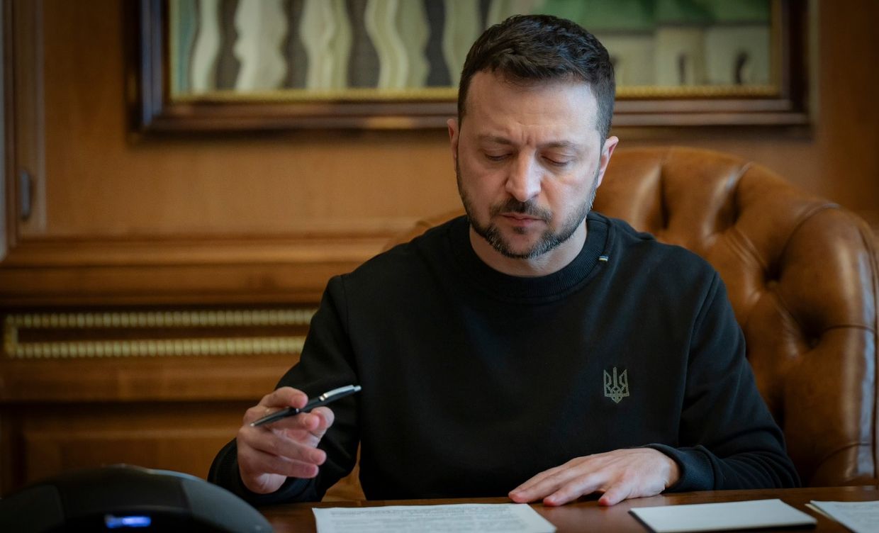 Zelensky signs law on 'historic' tax increase