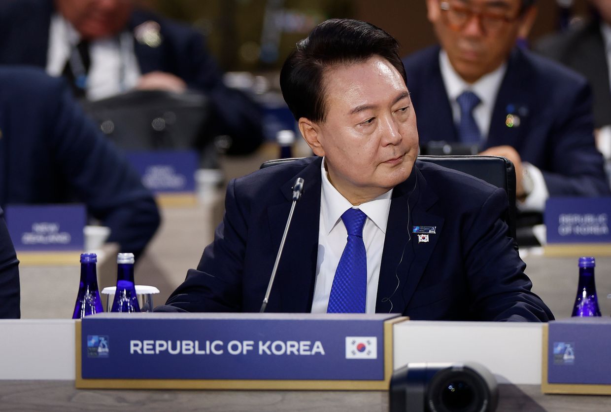 South Korea 'not ruling out' supplying arms to Ukraine, president says