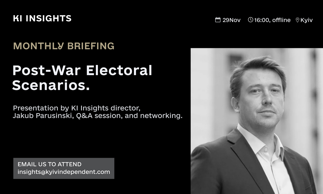 KI Insights next monthly briefing: Ukraine’s post-war electoral scenarios