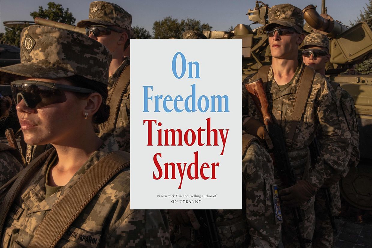 ‘Praise is not practice’ – Snyder’s new book challenges America’s understanding of freedom through comparison with Ukraine