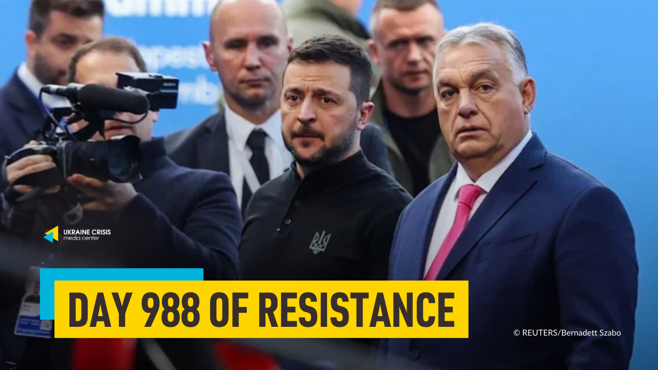 Day 988: Zelenskyi arrives in Hungary for first time since invasion, meets with Orbán