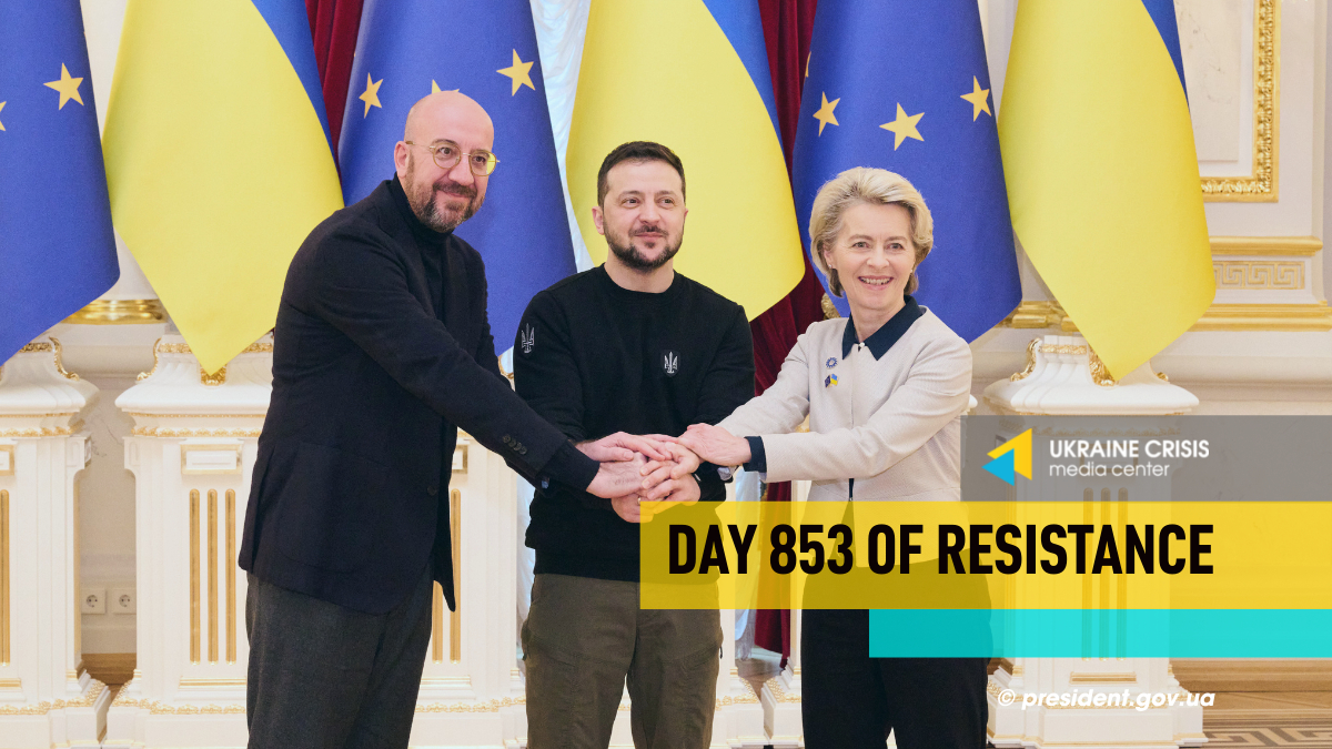 Day 853: Ukraine formally starts EU accession talks