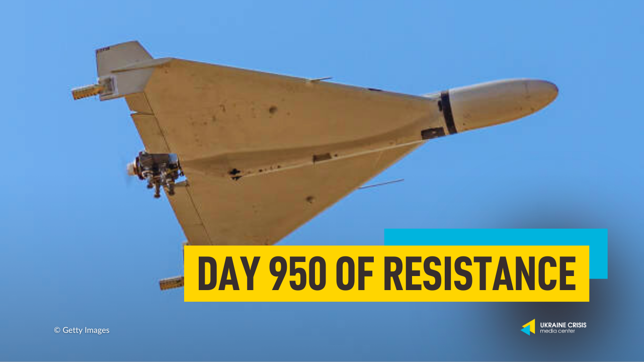 Day 950: Ukraine shoots down 67 of 73 drones, one of three missiles launched by Russia overnight