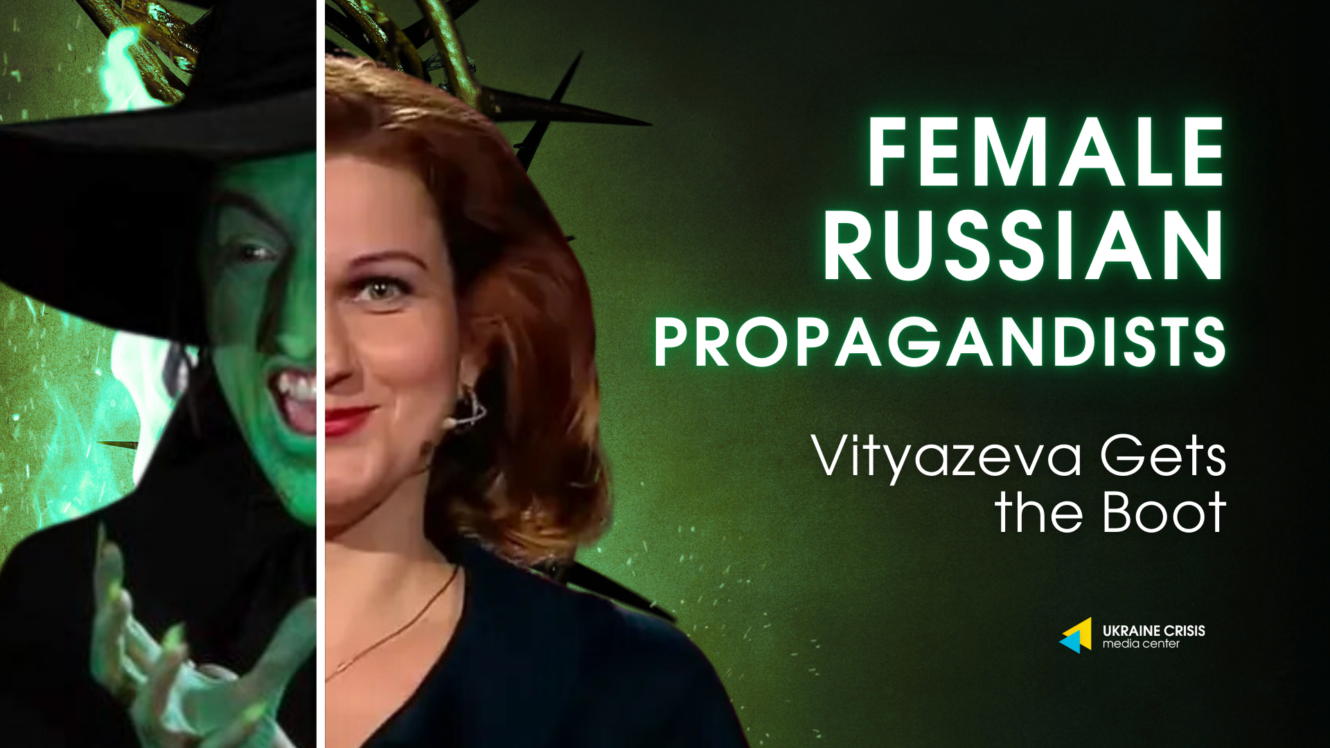 Female Russian Propagandists: Vityazeva Gets the Boot