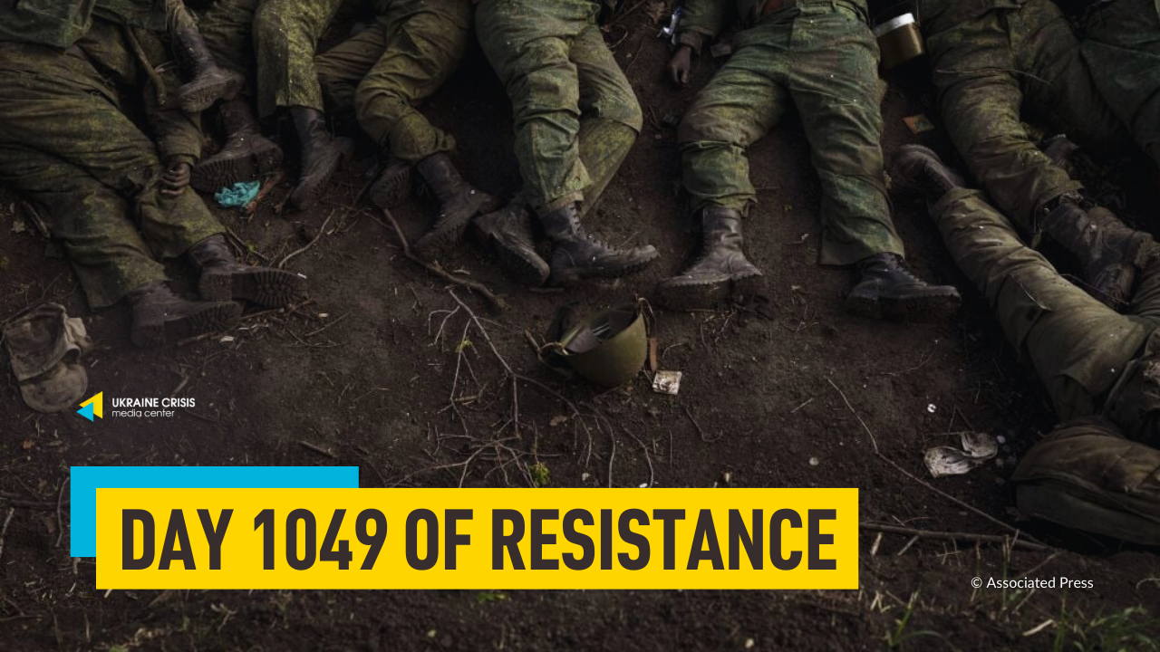 Day 1,049: more than 800,000 Russian troops killed or wounded in Ukraine since invasion