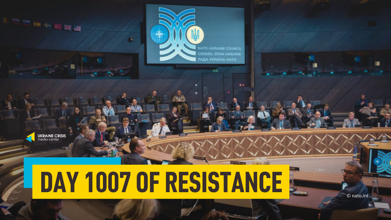 Day 1,007: NATO Parliamentary Assembly passes resolution to advance Ukraine’s path to alliance membership