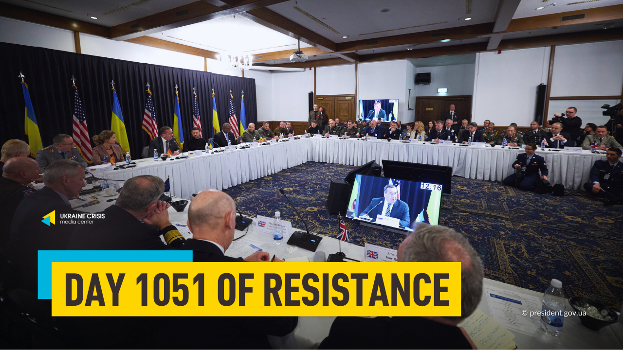 Day 1,051: Ukraine Defense Contact Group agrees to support Ukraine throughout 2027