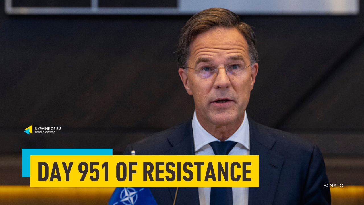 Day 951: NATO’s new chief Mark Rutte makes Ukraine support a top priority